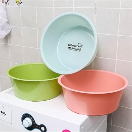 Thickened Plastic Household Washbasin Basin Thick Round Dish Sink Wash Basin High Quality Wash Basin Basin Wash Basin Small Basi