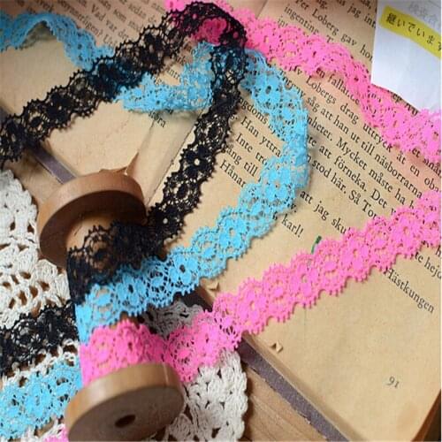 50Meters 3Colors 1.3cm Elastic Lace for Fabric Wap Knitting DIY Garment Accessories Free Shipping EL0038