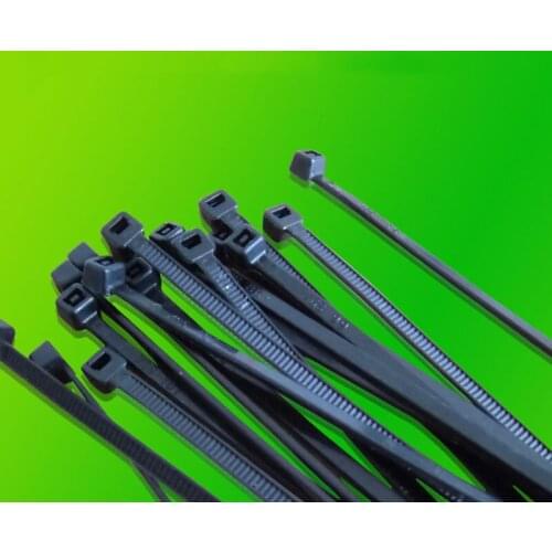 500pcs 4*150 width:3.6mm length:150mm Black Self-locking Plastic Nylon Cable Ties,Wire Zip Tie, plastic strap,cable organizer