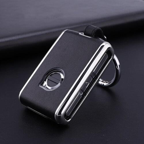 Aluminum Alloy Car Key Case Key Cover Protection For Volvo XC90 S90 V90 XC60 Car Styling Holder Interior Keychain Shell