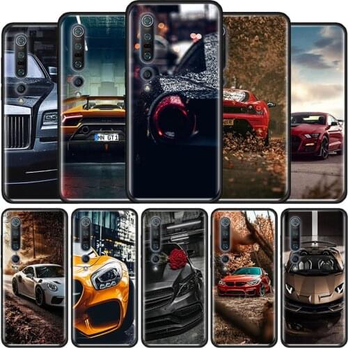 Sports Cars Male Men Phone Case for Xiaomi Mi Poco X3 NFC M3 F1 10T 9T Pro Note 10 A2 8 Lite 5G 11 CC9 9 11 10S TPU Soft Cover