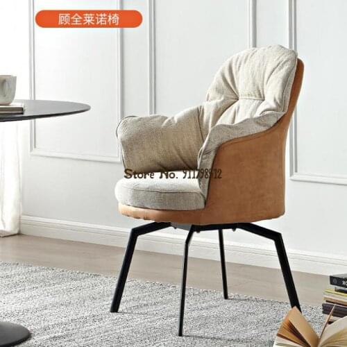 Gu Quan Nordic Computer Chair Home Bedroom Study Chair Net Red Dining Table Chair Makeup Chair Modern Leisure Office Chair