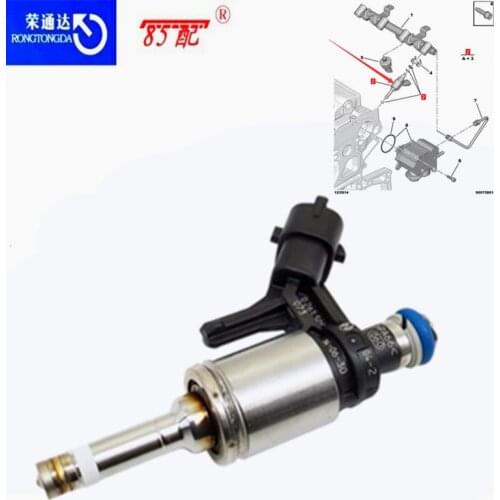 Injector 1984H5 13537591623 For BMW MINI 120 320 For Peugeot 207 208 308 40 508 3008 RCZ For Citroen C4 C5 DS gasoline injector