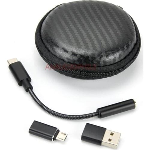 Mini USB DAC USB Type C To 3.5mm Headphone DSD DAC Android Mobile Cell Phone Tablet PC USB Type C DAC Adapter