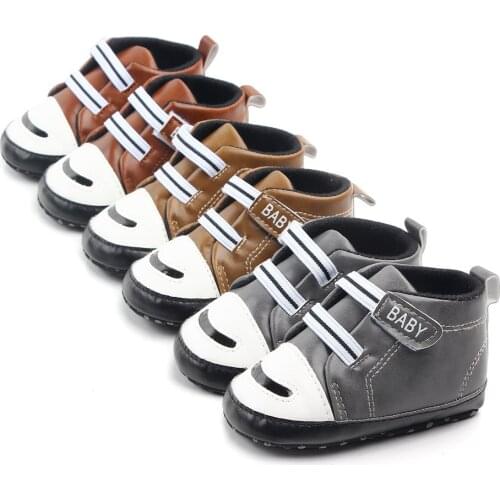 Spring/Autumn New Arrivals Baby Shoes Baby Boys Laughing Casual Shoes First Walker Sneaker Soft-soled Non-slip Baby Toddler Shoe