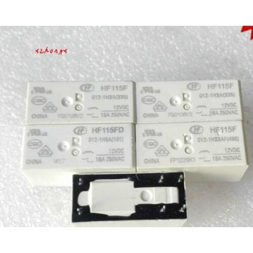 Hf115fd 012-1h3a 16A 012-1h3af relays
