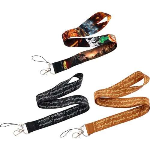 CB916 Classic Movie Neck Strap Lanyard for keys ID Card Mobile Phone Straps USB Badge Holder DIY Hang Rope Lariat Lanyards