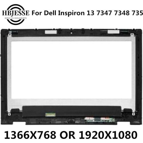 13.3"For Dell Inspiron 13 7347 7348 7359 LTN133HL03-201 1920*1080 or 1366X768 LCD Touch Screen LED Touch digitizer Assembly