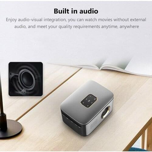 LED Mini Projector Multimedia HD 1080P Video Movie Home Theater Cinema GK99