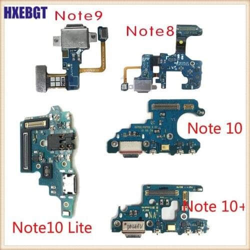 USB Charging Port Flex Cable For Samsung Galaxt Note 8 Note 9 Note 10 Lite N950F N950U N9500 N650F N650u N970F N970U N770F