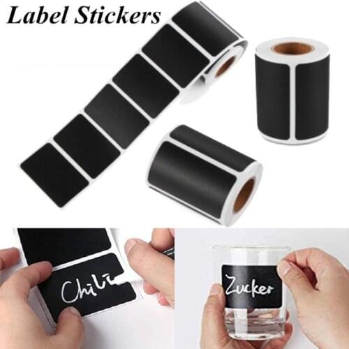 150/300 Pcs/Roll Waterproof Craft Sticker Whiteboard Spice From Kitchen Label Sticker House Marmalade Bottle Bottle Tag Stickers