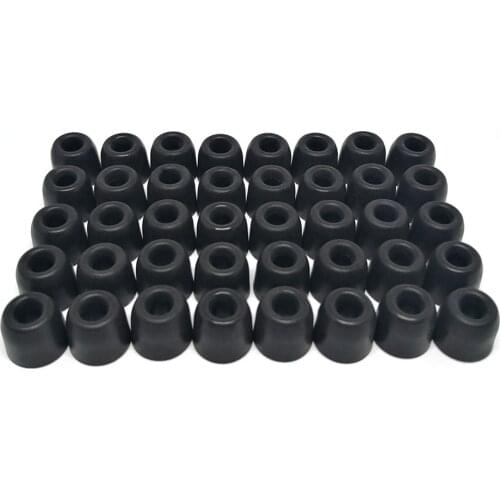 40 pcs/20 pairs ANJIRUI Ear Pads T100/T200/T300/T400 (S M L )Caliber Ear Pads for ear Headphones tips Sponge Headset accessories
