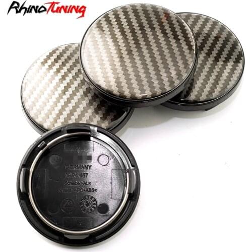 4pcs 70mm Carbon Fiber Wheel Center Hubcaps Fit For CX SV RX RA VZ CF CH 09.24.486 09.24.494 56.24.120 09.24.467 For Car Styling