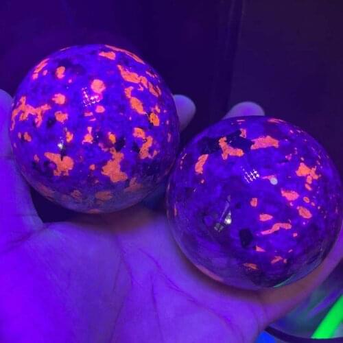 55-65mm + Standing natural flame stone Crystal Ball healing stone + pedestal