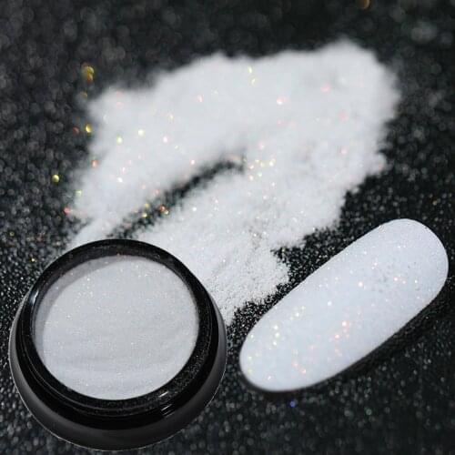 Shining Nail Glitter Candy Powder Sugar Coating Effect Powder Nail Art Chrome Pigment Dust For Manicures Nail Art Decoration