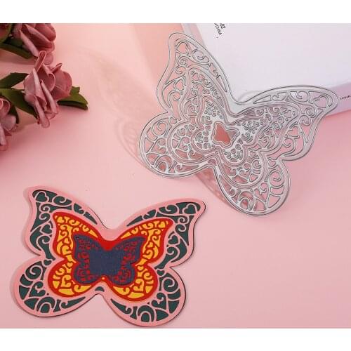Large Butterfly Die Mould Metal Cutting Dies Scrapbooking DIY Cut Mold Card Making Photo Album Deorative New Stamps And Dies Cut