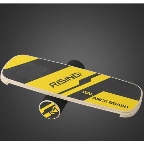 Home Fitness Board Yoga Balance Board Rehabilitation Balance Trainer Antiskidding Household Fitness Equipment Wooden