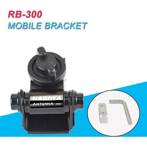 Antenna Bracket Nagoya RB-300 Clip Mounts for Mobile Radio Antenna RB300 Connector Socket S0239 Connector to Radio PL259