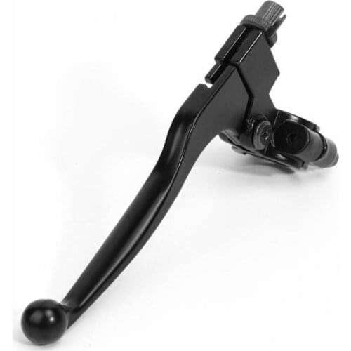 Aluminum Left 7/8 Inch Handlebar Clutch Lever for Pit Dirt Bike Motorcycle ATV With Standard 22mm Handlebars Black Silver