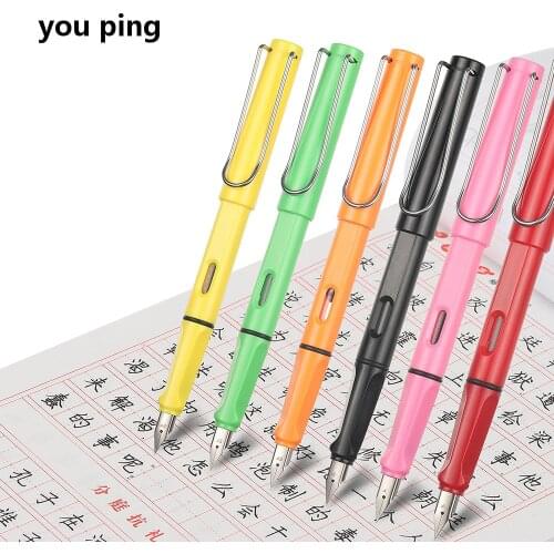 Fashion color High quality 357 School student office stationery Supplies Fountain pen ink New extra fine pes