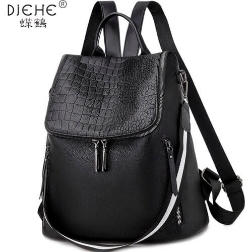 Fashion Women Leather Backpack PU Back Pack School Book Bag Backpack for Teenage Girl Travel Backpack Mochila Feminina Sac A Dos