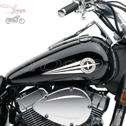 Motorcycle Decal Fairing Stickers Fuel Tank Decals Vinyl Sticker For Honda Shadow VT400 VT600 VT750 VLX600