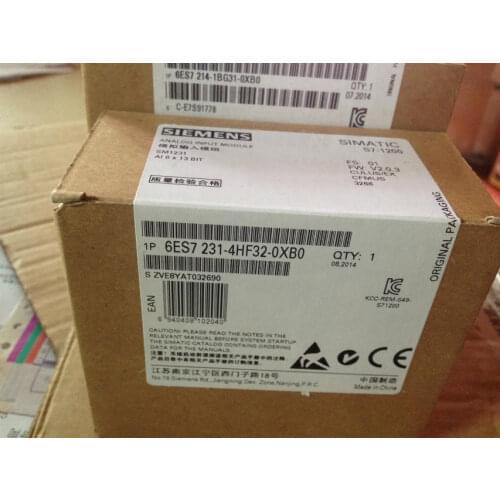 New Original 6ES7 231-4HF32-0XB0 for SIMATIC S7-1200 SM1231 6ES7231-4HF32-0XB0