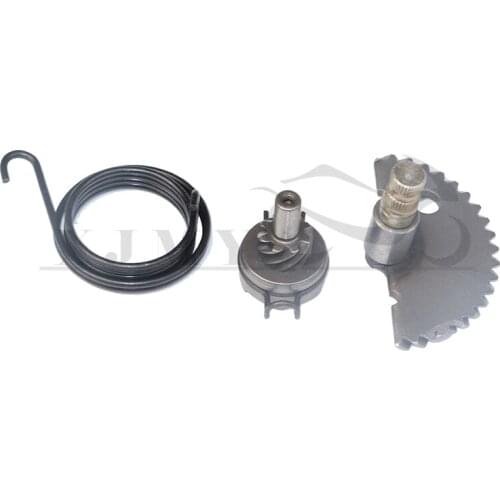 Foot pedal gear starter motor clutch gear suitable for GY6 50 scooter