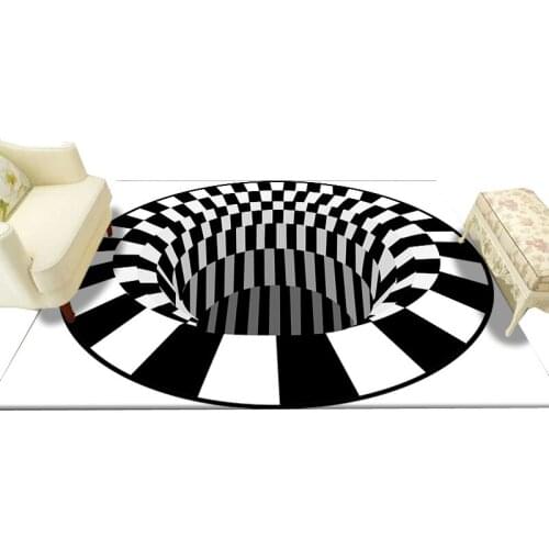 Modern Kitchen Mat Long Strip Bedroom Entrance Doormat 3D Pattern Home Floor Decoration Living Room Carpet Bathroom Non-Slip Rug