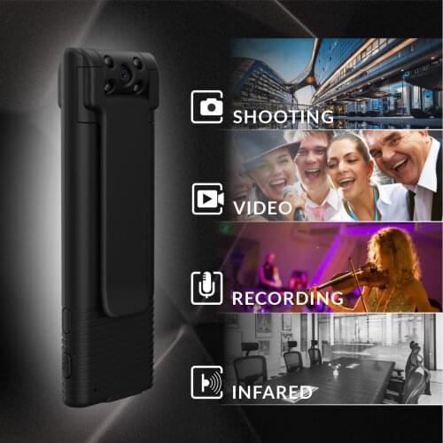 1080P 2MP Smart WiFi Camera Pen Infrared Night Vision Audio Recording Mini DV Snapshot Camcorder Magnetic Shooting Wearable Cam