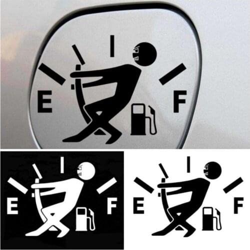 1pcs Universal Fuel Tank Sticker Reflective Car Vinyl Decal Sticker Car Stickers Наклейка На Топливный Бак