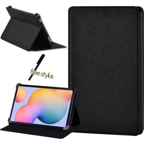 Universal Tablet Case for Samsung Galaxy Tab S 2/3/4/5/6/7 Anti-Fall Stand Slim PU Leather Cover Case+Free Pen
