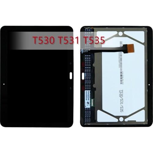 10.1 inch For Samsung Galaxy Tab 4 10.1" T530 T531 T535 SM-T530 SM-T531 SM-T535 Touch Screen + LCD Display Digitizer Assembly