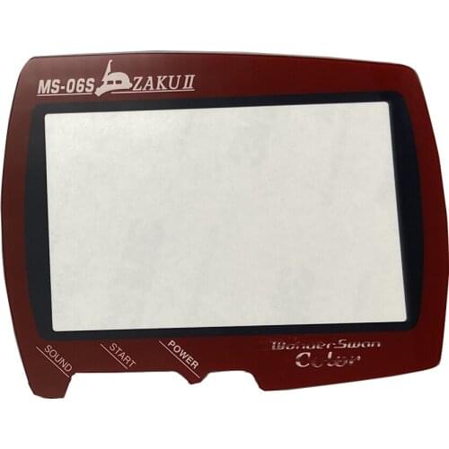 100 pcs a lot Plastic Screen Lens Replacement For BANDAI Wonder Swan Color for WSC Screen Lens Protector