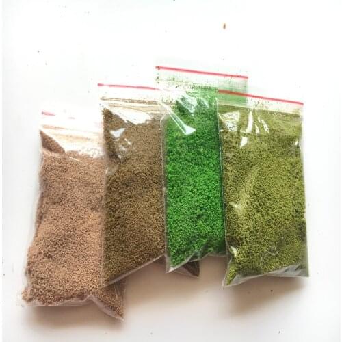 120g Architecture Model Tree Powder For HO Train Building Miniature DIY Scene Making Material