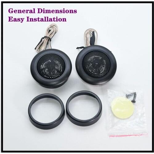 2 Pcs Car Tweeter Car Fever Level Tweeter Small Audio Refitted Tweeter MA260