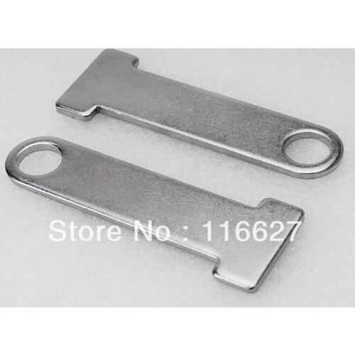 Universal Steel Motocycle Scooter Biker Helmet Strap D-Ring Lock Extensions 2pcs