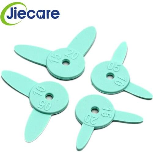 4 PCS/Set Dental Rubber Ruler for Measurement of Tooth Slit Teeth Occlusal Ruber Instrument Tool For Dental lab Free Shipping