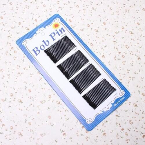 4cm 60 Wavy Disc Black Clip Korean Version Of Lacquer Clip Bang Clip 2021