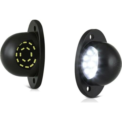 6500k Diamond White 18Pcs SMD Led License Plate Lights Number Plate Lamp For 1994-2001 Dodge RAM 1500 2500 3500 Error Free