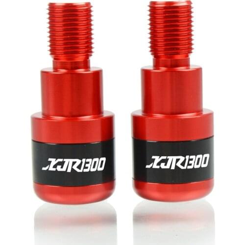 CNC Aluminum Metal Handle Bar End hand Grips motorbike handlebar cap ends For Yamaha XJR 1300 2005-2015 with logo