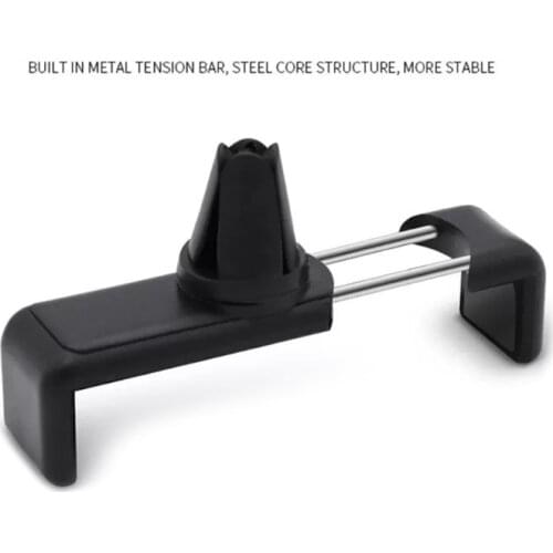 Car Phone Holder Mount Hands Free Easy Clamp Air Vent Clip Holder Fit with Most Smart Phone 360 Degree Rotation