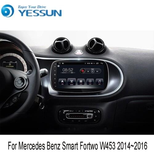 For Mercedes Benz Smart Fortwo W453 Car Android Media Player System Radio Stereo GPS Navigation Multimedia Audio Video