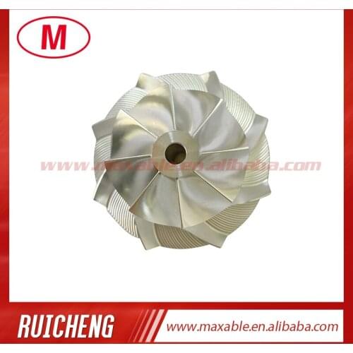 GTD1752VRK 36.03/52.02 mm 8+0 blades high performance turbocharger billet/milling/aluminum 2618 compressor wheel for 819976-0007