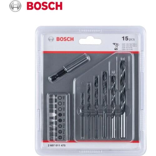 Bosch 15 piece set screw bit set metal/woodworking bit screwdriver sleeve mixed set
