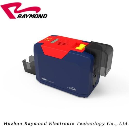 Seaory S21H single sided pvc id card high speed printer with one YMCKO ribbon