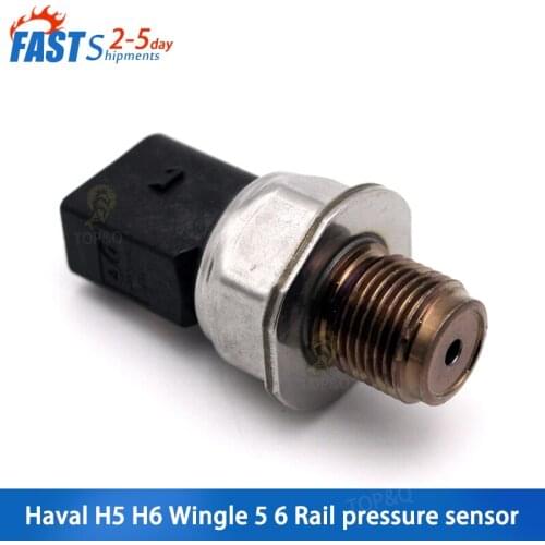 Suitable for Haval H5 H6 Wingle 5 6 4D20 engine rail pressure sensor common rail pressure oil rail sensor