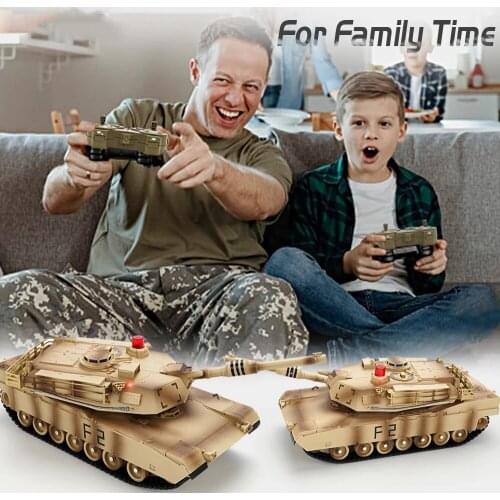 RC Tank 2.4G 1/30 45 Full-Function Stunt Climbing Slope Remote Control Vehicle Military Battle Tank For RC Models Toys For kids