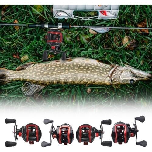 Spinning Reel Ultra Smooth Metal Fishing Reel Plastic Aluminum Alloy Durable Fishing Power Magnetic Wire Cup Rocker Fishing Gear