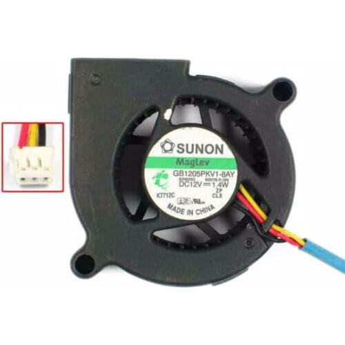 SUNON GB1205PKV1-8AY B2079.R.GN DC 12V 1.4W 3-Wire 50x50x20mm Server Cooling Fan